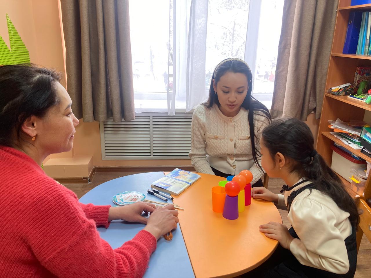 Кеңес пунктінің жұмысы.  Кеңес пунктінің кестеге сәйкес кезекті жұмысы  Ұйымдаспаған бала және оның ата-анасымен логопед маманының кеңесі