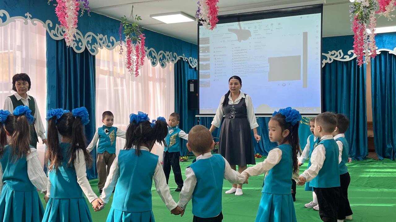 "Табиғат әуендері"   ұйымдастырылған іс-әрекеті.  Музыка жетекшісі  Пұсырманова С.Ш