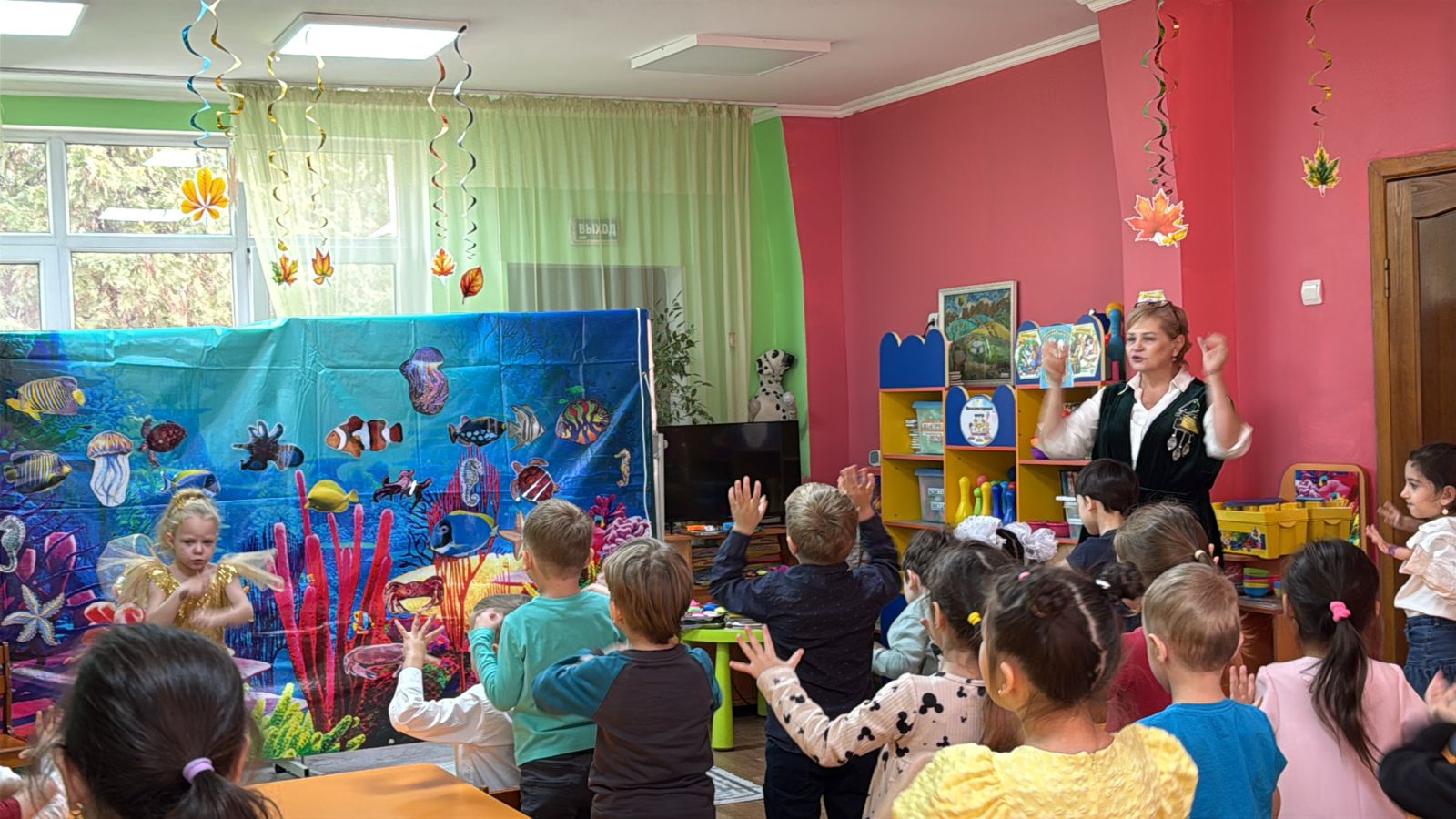 "Подводное сокровище"  организованная деятельность  предшкольная группа "Золушка"    Воспитатель Гаврюшенко Т.А